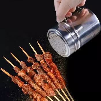 Прочный шейкер для пиццы, среднее отверстие, нержавеющий, универсальный S