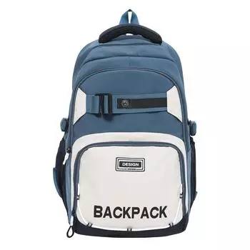 Прочный школьный рюкзак большой вместимости для мужчин зелёный