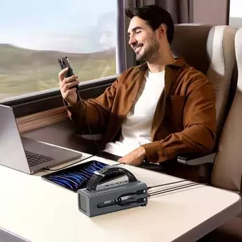 Прочный силиконовый чехол с ручкой для хранения, пылезащитный дизайн, ударопрочный чехол для CUKTECH No.20 Power Bank армия зеленый