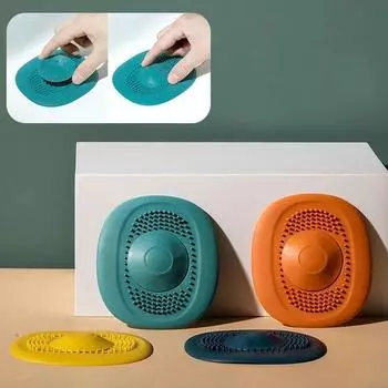 Прочный слив в полу с фильтром для душа для защиты ванной комнаты