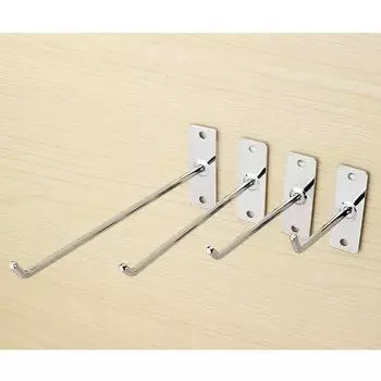 Прочный стальной настенный крючок для перфорированной доски, молоток, плоскогубцы, аксессуары для мобильных телефонов, однорядный крючок, отверстие для доски, крючок для демонстрации украшений