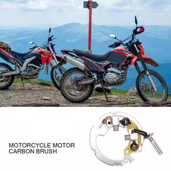 Прочный стартер мотоцикла угольные щетки пусковая щетка двигателя для Honda Cb400 1992 1993 1994 1995 1996 1997 1998 серебряный