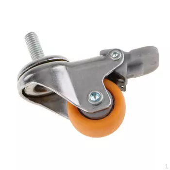 Прочный тяжелый поворотный ролик тележки с винтовым тормозом 1 дюйм 1.5inch