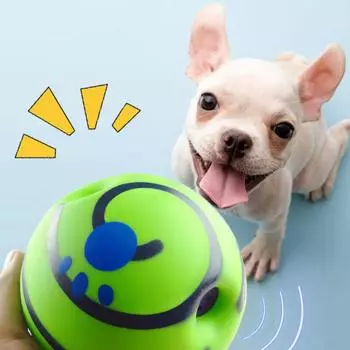 Прочный тренировочный мяч для домашних животных, забавные звуковые интерактивные игрушки для собак, эластичные игрушки для чистки зубов, шарики Muti размера, аксессуары для жевания собак 8.8 cm