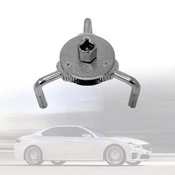 Прочный универсальный регулируемый ключ для масляного фильтра, разборка, трехкулачковый тип, инструменты для ремонта автомобиля, снятие и обслуживание гнезда