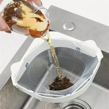 Прочный, устойчивый, выдерживающий нагрузку, сетчатый мешок с мелкой сеткой, простой в установке, удобный для хранения, устойчивый, складной, три точки крепления — прочный фильтр