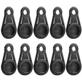 Прочный запирающийся захват подвижный навес фиксированная пряжка для наружной палатки кемпинга тент 5PCS