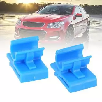 Прочный зажим для ремонта перчаточного ящика Высокое качество изготовления Термостойкий АБС-пластик синий