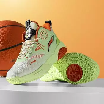 Продаем модные уличные кроссовки, удобные детские баскетбольные кроссовки, нескользящие, износостойкие, для мальчиков и девочек, повседневная спортивная обувь 31