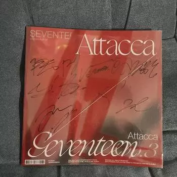 Продается альбом Seventeen Seventeen Attica с автографами