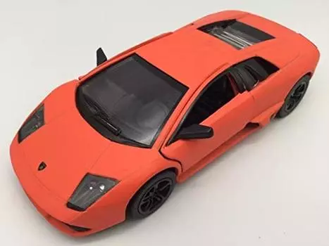 Продается как 1 матовый цвет Lamborghini Mini Car Series Super Car Veneno Murcielago Aventador (Мурсьелаго Апельсин)