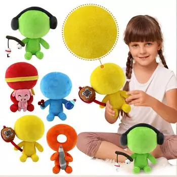 Продам-плюшевая кукла, игрушка в подарок, детская тряпичная кукла в мультяшном стиле, 1 шт. One Size