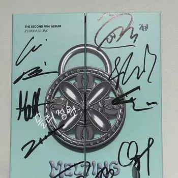 Продажа альбомов с автографами Zerobaseone