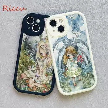 Продажа чехлов для телефонов Aya Takano для iPhone 14 13 11 12 Pro MAX 13 12 MiNi 7 8 plus iphone 14 pro XS XR Защитные чехлы из овчины 13 pro max