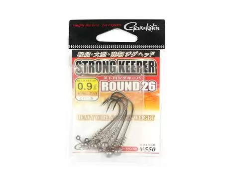 Продажа Gamakatsu 68186 Джиг-головка Сильный Хранитель Раунд 26 0,9 г Размер 2/0 (1385)