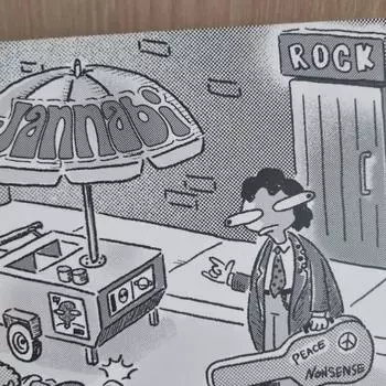 Продажа неизданных компакт-дисков Jannabi Nonsense 2