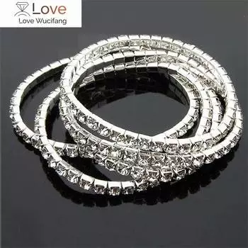 Продажа ювелирных изделий для рук, однорядный эластичный браслет, блестящая интеллектуальная звезда с тем же стилем, комбинированный браслет серебряный