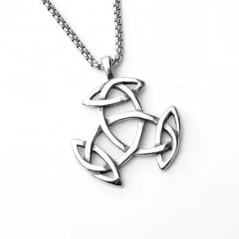 Продажа ювелирных изделий Полый Модный Мужской Кулон Кинк Титановая Сталь Ожерелье