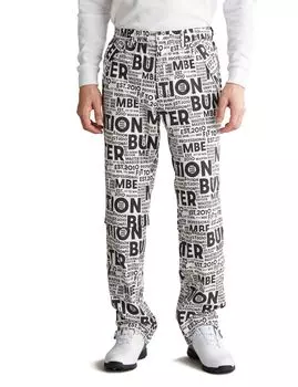 Продолжая стандартный продукт дождевик нижняя часть длина воды Гольф дождевик x Черный 4 [Master Bunny] Мужской (водостойкий, отталкивающий, регулируемый) //