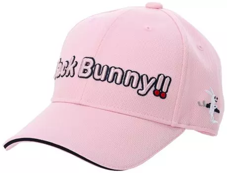 Продолжая стандартный размер кепки для гольфа, розовый FR [Jack Bunny] (вышивка кролика, регулируемая) / / 262-4987102 090_Бледный