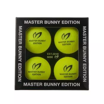 Продолжающийся стандартный продукт Мячи для гольфа MBE цветной набор Golf FR [Master Bunny] (неофициальные мячи, мячи, 4) / / 758-4984001 060_Желтый