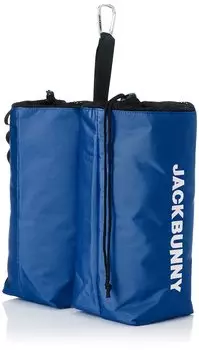 Продолжение стандартного продукта чехол для обуви с застежкой-молнией и крючком сумка для обуви для гольфа [Jack Bunny] [Серия логотипов] (спецификация карабина) / / 262-3984103 110_Синий