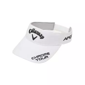 Продолжение стандартного солнцезащитного козырька TOUR TW VISOR WM Golf FR [Callaway] женский JM/шапка 24SS_1030_белый