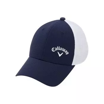 Продолжение стандартной сетчатой кепки BASIC MESH CAP Golf x White FR [Callaway] Мужская JM/Кепка 25SS_1121_Navy