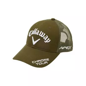 Продолжение стандартной сетчатой кепки TOUR A MESH CAP Golf FR [Callaway] мужская JM/шляпа 24SS_1180_Khaki