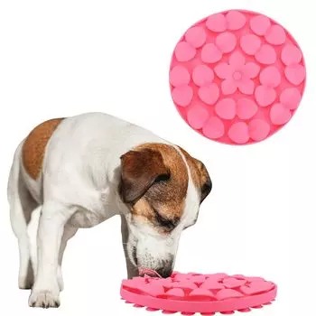 продукт миска для медленного питания силиконовая тарелка круглой формы с присоской, закрепленной на полу, для предотвращения быстрого приема пищи, а также предотвращения рвоты и заложенности горла