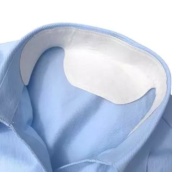 продукт Защита от пятен пота, набор из 120 предметов Воротник Воротник Пот большой емкости Прокладка для предотвращения пота Потовая прокладка Клейкая лента для поглощения пота Мужчины и