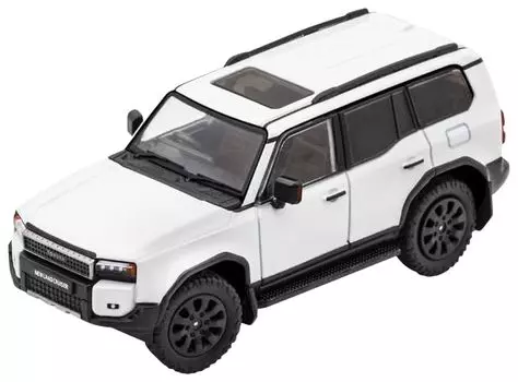 Продукты Gaincorp Toyota Land Cruiser Prado 250 Белый Готовый продукт 1/64 - (Правый руль) -