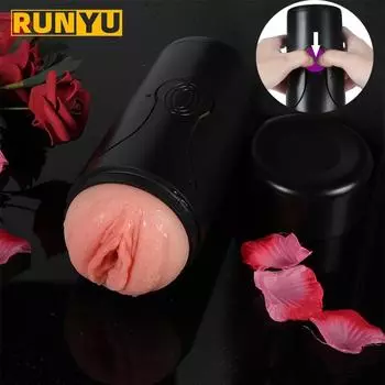 Продукты секса Кубок для мастурбации Мужской мастурбатор Игрушка для стимуляции оргазма Реалистичная вагина для мужчин
