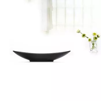 Продвинутый плоский диск Северная Европа Японская простая и нежная тарелка для суши Дим Сам Морепродукты Нетоксичная западная десертная тарелка Овальная