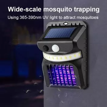 Продвижение противомоскитных солнечных фонарей на открытом воздухе, солнечные фонари безопасности Солнечный датчик движения IP65 водонепроницаемые фонари W792