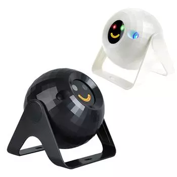 Проекционное освещение, сценическое освещение, бар, KTV, атмосфера, многоцветные проекционные светильники с дистанционным управлением чёрный