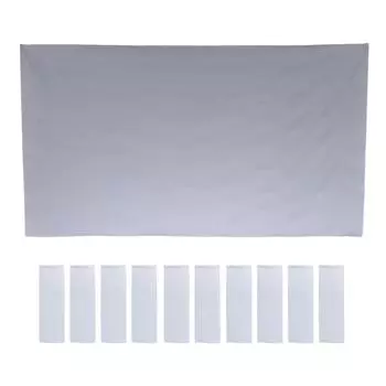 Проекционный экран складной портативный 60-дюймовый проектор занавес для домашних кинотеатров конференций