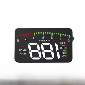 Проекционный дисплей автомобиля A900: Скорость, температура воды, монитор напряжения чёрный