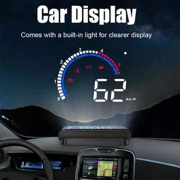 Проекционный дисплей для автомобиля MPH Auto Electronics Detector HUD Проектор на лобовое стекло
