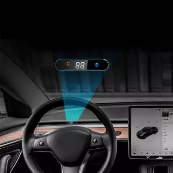 Проекционный дисплей HUD для Tesla Model 3/Model Y, автомобильная электроника, проекционный дисплей HUD, спидометр, автомобильные аксессуары United States