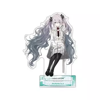 Проект акриловой подставки Hatsune Miku Sekai Красочная сцена! подвиг. Совершенно новый мир. Мир без кого-либо.