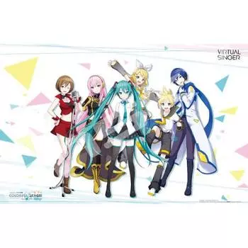 Проект ENSKY Sekai — красочная сцена! Подвиг. Hatsune Miku Virtual Singer 26 x 38 см Пазл 300 элементов JIGSAW PUZZLE 300-1926