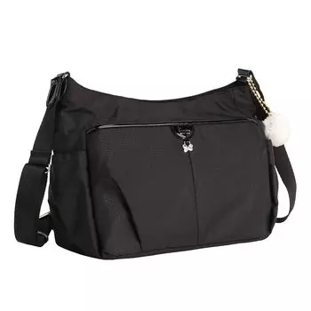 Проект Наплечная сумка Шери Легкий держатель для бутылки Функция установки Черный [Коллекция Kanana] №17944 Женская чёрный