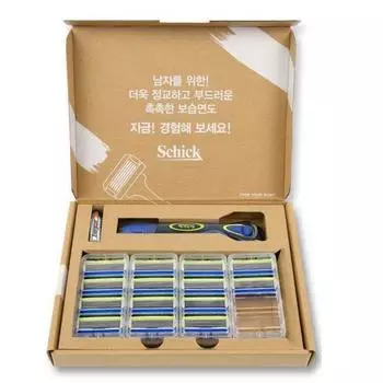 Проект Schick Hydro5 Power Select (14 лезвий + бритва + аккумулятор.)