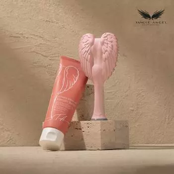 Проект Tangle Angel London Bouquet Cherub Brush (Бальзам с кератином 120 мл + Cherub Pink)