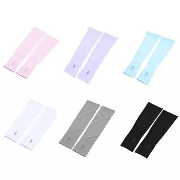 (проектор)1 пара велосипедных рыболовных чехлов для защиты от солнца, защитный рукав для рук one size чёрный