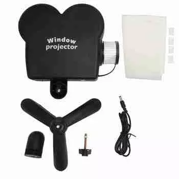Проектор для Хэллоуина, проектор для окон на Хэллоуин, светильники со штативом для домашнего показа рождественских фильмов