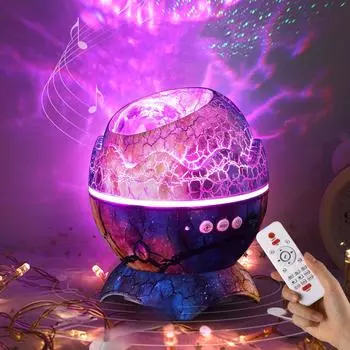 Проектор-лампа в виде яйца динозавра со звездным небом и музыкой Small 12x14CM