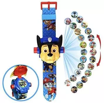 Проектор Paw Patrol Watch 24 типа Проекция Погоня Игрушка Мальчики Дети Популярный Аниме Настоящий Персонаж Дети