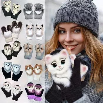 (проектор)Winter Goves Мужские перчатки Женские зимние аксессуары Беговые перчатки Thermo